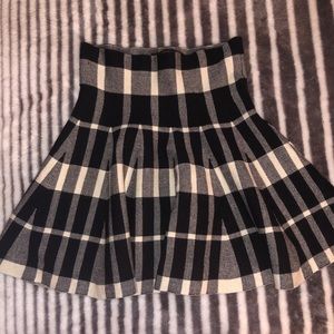 Striped Schoolgirl Skirt